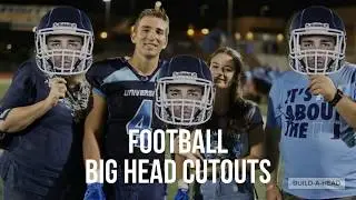 Football Big Head Cutouts by Build-A-Head