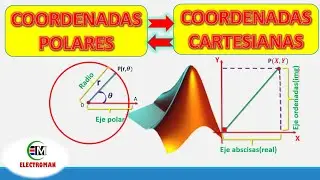 #ConvertirenMATLAB✅COORDENADA POLAR A CARTESIANA Y VICEVERSA ✅