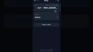 آموزش سواپ کردن در تون کیپر swap in #tonkeeper