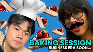 BAKING SESSION | TARA GAWA TAYO CHEESECAKE BUSINESS ERA SOON ?