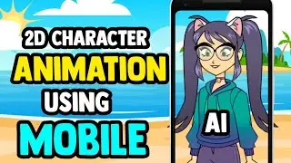 How to make 2D Charcter Animation using Android Mobile phone | Cartoon Charcter Animation by AI
