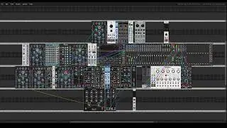 Smooth IDM patch with some new modules in VCV Rack