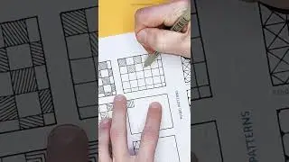 Easy Geometric Zen Doodle Pattern Idea (VII)