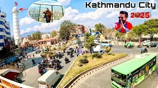 Kathmandu city ! Capital of Nepal Visited 2025 !Dharahara,Patan Darbar,Pashupatinath Temple !!