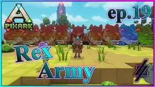 Hard Mech Rex, Beach Bully and Aurora Butterfly: Pixark ep19