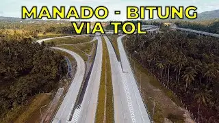 4K Drone Footage Reveals the HIDDEN GEM of Jalan Tol Menado Bitung