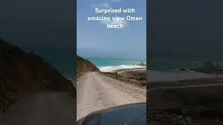 Beach in Oman #travel #travelblog #oman #nature #travelexperience #beach #khareef #salalah #roadtrip