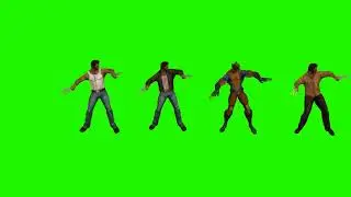 Wolferine Dancing Green screen