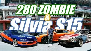 CAMBIO DE MOTOR AL SILVIA S15 + DATSUN 280 ZOMBIE DE @MX13garage