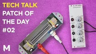How to patch a spring reverb in the wrong place - (Patch of the day #02)