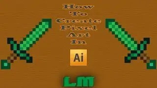 Adobe Illustrator Pixel Art Tutorial |EASY|