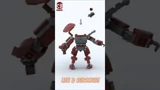 I built a Lego Pacific Rim Crimson Typhoon