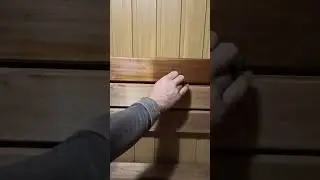 Пропитка маслом полки, для сауны