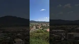 A beautiful view in porto vecchio, corse de sud