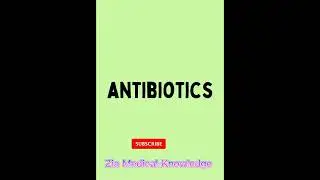 Types of antibiotics #antibiotics #antibiotikwot