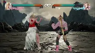 Tekken7 Nina Williams Slap & throw Lucky Chloe