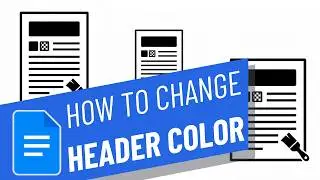How to change Header Color in Google Docs