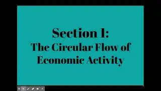The Circular Flow of Economic Activity