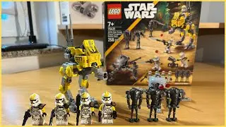 LEGO Star Wars 75431 327TH STAR CORPS CLONE TROOPERS BATTLE PACK Review! (2025)