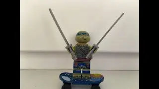 Лего Черепашка Ниньдя Леонардо. Lego Leo.