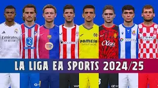 PES 2017 New Official LaLiga Kitpack 2024/25 V3 - Compatible With All Patch