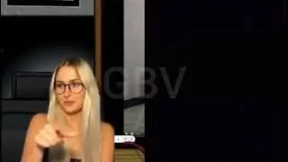 Blonde Girl Twitch BURP Compilation