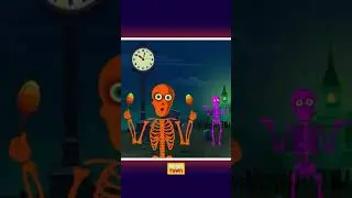 Chumbala Cachumbala Part 1 #shorts #nurseryrhymes #spooky #chumbala