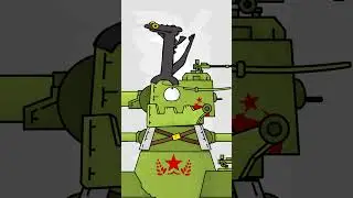 Toothless dancing Meme on the KV-44 tower! - cartoon about tanks 