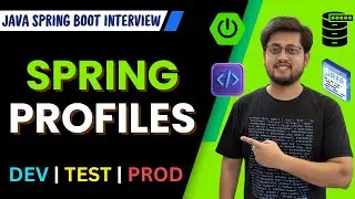 Spring Profiles | application.properties : Environment Property 1 : Java Spring Boot Interview Q12