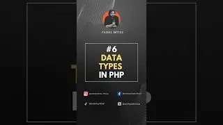 #6 PHP Tutorials | Datatypes in PHP
