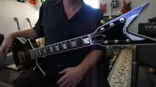 One Way Or Another guitar Solo Dean Cadillac 1980 Re issue