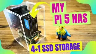 I CREATED A PI NAS With RAID 5 Setup | Radxa Penta Sata Hat for SSD🔥