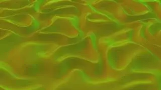 Жидкий, объёмный, жёлтый видеофон, футаж/ liquid, 3D video background, footage yellow