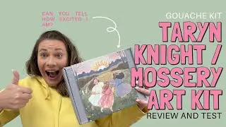 Mossery Art Kit Review | Taryn Knight x Mossery Gouache Painting Kit - A look inside the box!