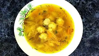 Наш любимый суп с фрикадельками / Вкусно и просто