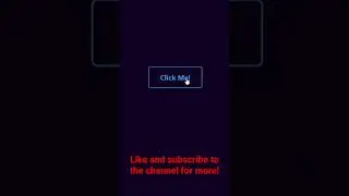 Creating a button with neon glowing effect on hover using HTML and CSS 