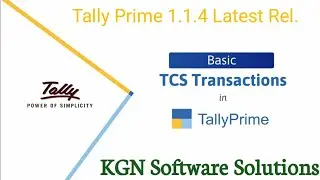 TCS Transaction In Tally Prime- Tally Prime Latest 1.1.4