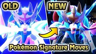 Pokémon Scarlet & Violet - All HOME Legendary Signature References