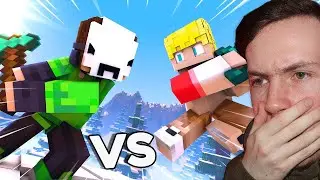 Dream VS TommyInnit - Minecraft FIGHT Animation - Reaction
