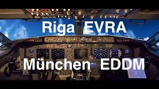 [X-Plane 11.50rc1]  Riga (EVRA) - München (EDDM) on VATSIM!