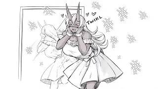 My Oni Girlfriend: Cute Dress | PeaCh88 comic dub