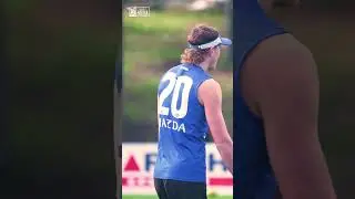 Nick spots us filming overlay on the track 👋 #afl #australia