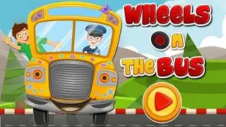 Wheels on the bus | Nursery rhymes and kids songs | bulbul rhymes world | nursery rhymes