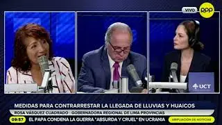 Rosa Vásquez en RPP: 