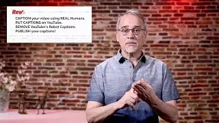 Quickest Way to Add Captions to YouTube Videos | Rev YouTube Integration
