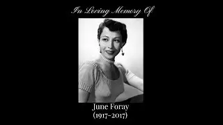 Remembering June Foray (1917-2017)