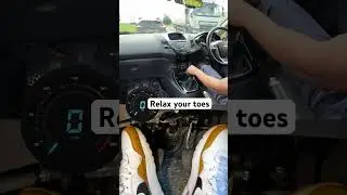 Driving a manual in traffic 