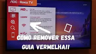 Como remover o guia da tv aoc roku