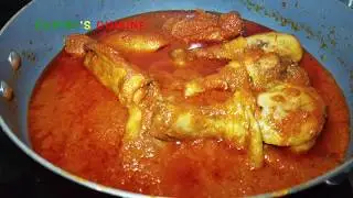 African Chicken in Tomato Sauce (Chicken Stew)