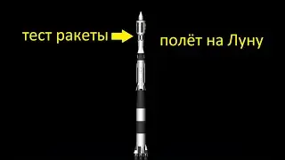 sfs| прилетел на луну тест моей новой ракеты